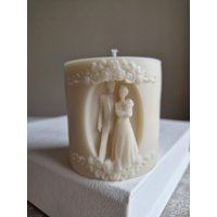 Kerze Hochzeit I Bride To Be Geschenk Brautpaar Mann & Frau Jubiläum Rapswachs Liebe Mr & Mrs Ringe Kerze Hochzeit I Bride To Be Geschenk Brautpaar Mann & Frau Jubiläum Rapswachs Liebe Mr & Mrs Ringe von happycandleberlin