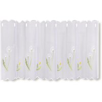 happyhome Scheibengardine »Löwenzahn«, BxH: 145 x 50 cm, Polyester von happyhome