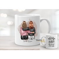 Personalisierte Freundin Tasse von happymuggermany