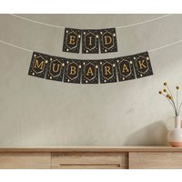 Eid Banner/Dekoration Girlande Karten Eid Mubarak von happyprintstorede