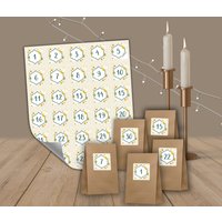 Ramadan Kalender Mit 30 Stickern Und Geschenktüten von happyprintstorede