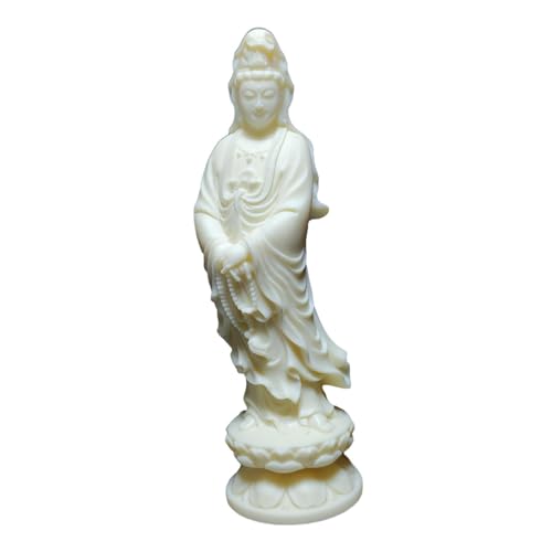 harayaa Guanyin Statue Avalokitesvara Figur Feng Shui Skulptur Bodhisattva Figur für Schlafzimmer von harayaa