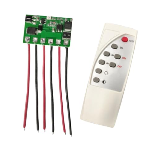harayaa Solarlicht-, Lampen-Controller-Modul, LED-Straßenlaterne, verdrahtet für 6,4 V, 7,4 V, 11,1 V, 12 V, stabile Solarplatine von harayaa
