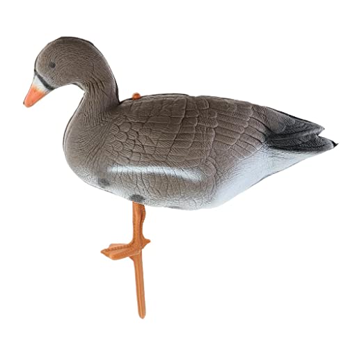 harayaa Vivid Foaming Goose Hunting Decoy Plastikvogelscheuche für, Grau, Typ C. von harayaa