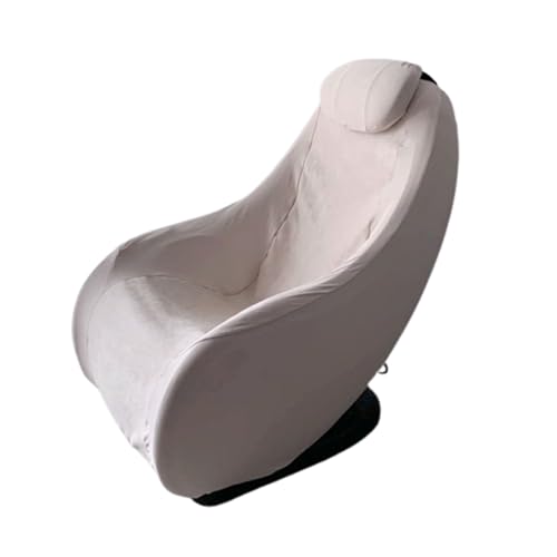 hardtry All-Inclusive Abdeckung für Massagesessel Klein,Ganzkörper-Shiatsu-Massagesessel Staubdichter Bezug Einzelliegestuhl massagesessel Kratzfeste SchutzhüLle(Beige) von hardtry