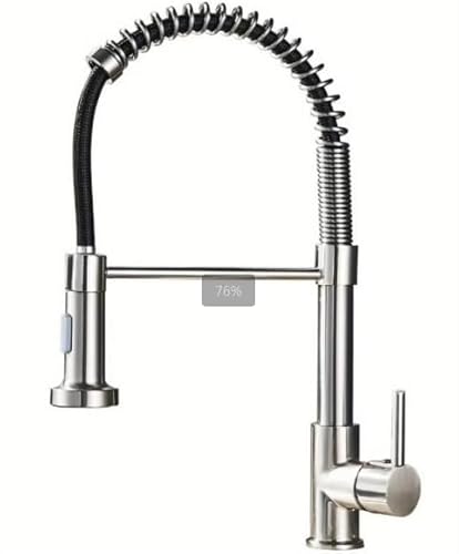 HARNART Küchenarmatur, Küchenspüle, Mischbatterie, kommerzieller Wasserhahn, Einhebelhebel, hoher Lichtbogen schwenkbar, 360 Grad mit 2 Sprühmodi HARNART Küchenarmatur, Küchenspüle, Mischbatterie, kommerzieller Wasserhahn, Einhebelhebel, hoher Lichtbogen schwenkbar, 360 Grad mit 2 Sprühmodi von harnart