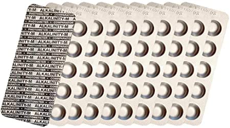 harren24 Photometer Testtabletten DPD 1 freies Chlor/DPD 3 Gesamtchlor/Phenol Red pH-Wert/Alkalinity M Säurekapazität/CYA Cyanursäure (Alkalinity M - Säurekapazität, 250 Stück) von harren24