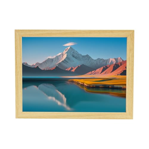 harupink Bilderrahmen A4 25 x 34,8 cm,Holzbilderrahmen,Einfaches Auswechseln von Fotos,Posterrahmen,für Aufhängen Fotos,Bilder,Collage von harupink
