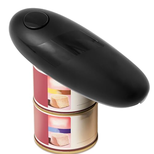 harupink Elektrischer Dosenöffner Allgemein Konserven öffner für alle Dosengrößen Öffnen Sie Ihre Konservendosen einfach per Knopfdruck Küchenhelfer für Köche, ältere Menschen, Kinder & Verletzte von harupink