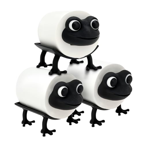 harupink Frosch Toilettenpapierhalter,3 Stück Stapelbar Rollenhalter,Lustiger Frosch Klopapierhalter,Perfekt als Deko für Toilettenpapier, Klorollenhalter, Klopapierhalter oder als Geschenk harupink Frosch Toilettenpapierhalter,3 Stück Stapelbar Rollenhalter,Lustiger Frosch Klopapierhalter,Perfekt als Deko für Toilettenpapier, Klorollenhalter, Klopapierhalter oder als Geschenk von harupink