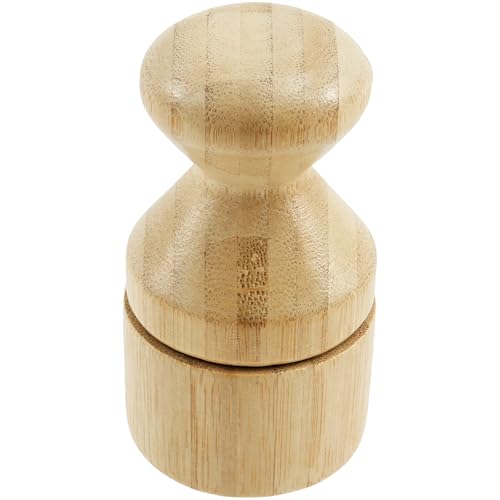harupink Schneidebrett Ölwachs Applikator mit Deckel und ergonomischem Griff Holz Schneidebrett Öl Applikator Vielseitiger Mineralöl Wachs Applikator für Holzschneidebretter Holzspatel von harupink