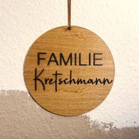 Personalisiertes Holzschild, Türschild Handgemacht von hassliebemanufaktur
