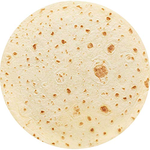 Riesige Burrito-Decke, lustige Decken Tortilla-Decke für Erwachsene und Kinder, Burritos Überwurfdecke, Lebensmitteldecken drinnen draußen, Reisen, Zuhause (beige, 1,78 cm) von hatisan