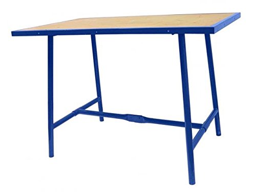 Hauck Klappwerkbank blau 1000 x 700 x 30 mm Lackiert von hauck