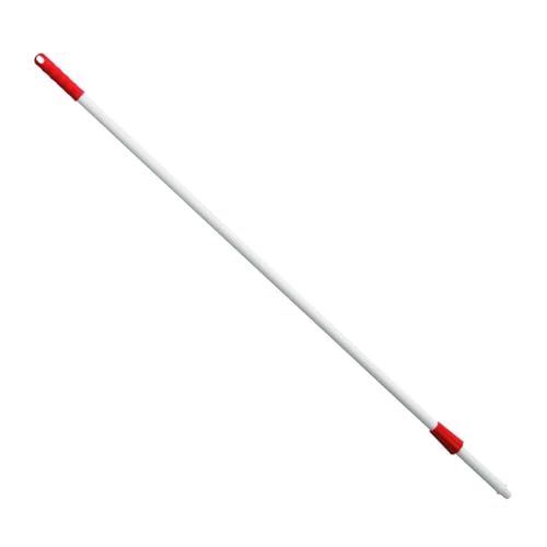 Besenstiel Haug aus Fiberglas rot 1450 mm mit Stecksystem, geeignet nach HACCP & lebensmittelecht von haug bürsten