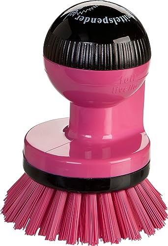 haug bürste - Knopfbürsten/Spül- und Topfbürste - mit Spülmittelspender - Material: Nylon - Größe: L 65 x B 45 x H 90 mm - Farbe: Rosa - Made in Germany haug bürste - Knopfbürsten/Spül- und Topfbürste - mit Spülmittelspender - Material: Nylon - Größe: L 65 x B 45 x H 90 mm - Farbe: Rosa - Made in Germany von haug bürsten
