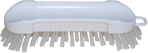 haug bürsten - Scheuerbürsten - from: Rund - Farbe: Weiß - Größe: 16,5 x 4,5 x 4 cm - Made in Germany von haug bürsten