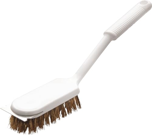 haug bürsten - Grillbürste - Besatz: 19 mm aus Messing - Größe: 295x48x70 mm - Farbe: Weiß - Made in Germany von haug bürsten