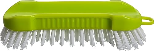 haug bürsten - Scheuerbürsten - from: Rund - Farbe: Lime - Größe: 16,5 x 4,5 x 4 cm - Made in Germany von haug bürsten