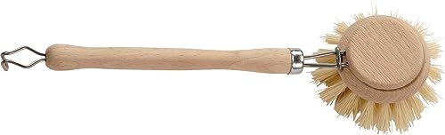 haug bürsten - Spülbürste - Mit austauschbarem Kopf - Material: Holz - Größe: 25 x 7 x 4 cm - Made in Germany von haug bürsten