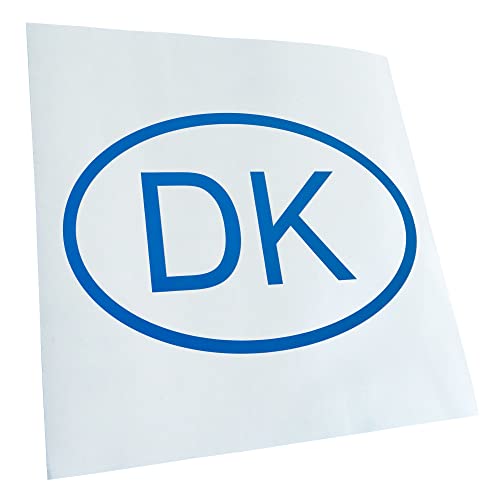 - Autoaufkleber - Dänemark DK Aufkleber für Auto, Laptop, Fahrrad, LKW, Motorrad mehrfarbig JDM Decal Racing von hauptsachebeklebt
