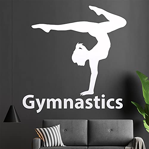 Gymnastics Wandtattoo in 6 Größen - Wandaufkleber Wall Sticker - Dekoration, Küche, Wohnzimmer, Schlafzimmer, Badezimmer von hauptsachebeklebt