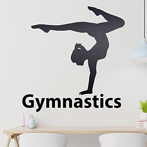 Gymnastics Wandtattoo in 6 Größen - Wandaufkleber Wall Sticker - Dekoration, Küche, Wohnzimmer, Schlafzimmer, Badezimmer von hauptsachebeklebt