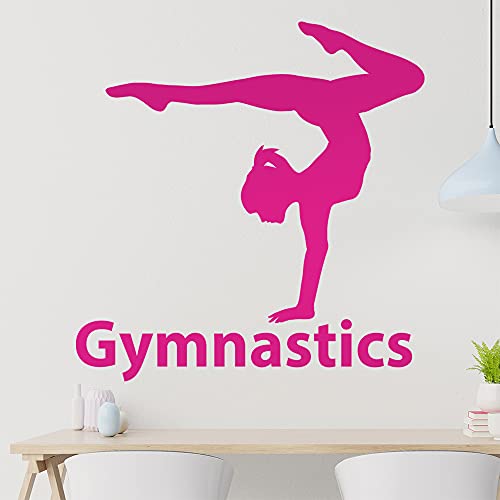 Gymnastics Wandtattoo in 6 Größen - Wandaufkleber Wall Sticker - Dekoration, Küche, Wohnzimmer, Schlafzimmer, Badezimmer von hauptsachebeklebt