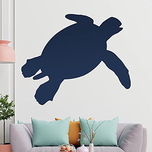 KIWISTAR Schildkröte - Meeresschildkröte Ozean Wandtattoo in 6 Größen - Wandaufkleber Wall Sticker - Dekoration, Küche, Wohnzimmer, Schlafzimmer, Badezimmer von hauptsachebeklebt