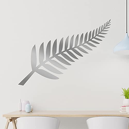 KIWISTAR Silberfarn Neuseeland Wandtattoo in 6 Größen - Wandaufkleber Wall Sticker - Dekoration, Küche, Wohnzimmer, Schlafzimmer, Badezimmer von hauptsachebeklebt