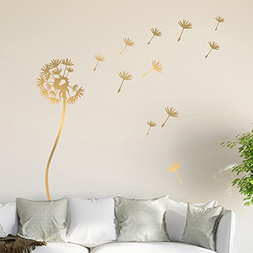 Pusteblume Set_pri Wandtattoo in 6 Größen - Wandaufkleber Wall Sticker - Dekoration, Küche, Wohnzimmer, Schlafzimmer, Badezimmer von hauptsachebeklebt