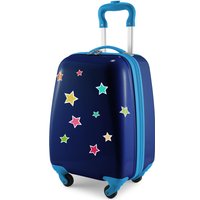 Hauptstadtkoffer Kinderkoffer "For Kids, Sterne", 4 Rollen, Kinderreisegepäck Handgepäck-Koffer Kinder-Trolley von hauptstadtkoffer