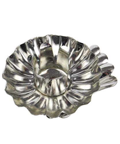 Baumkerzenhalter Clip in Schweifform 20er Set gold oder silber Made in Germany, Farbe:20er silber von hdg