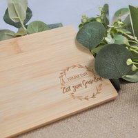 Gravierte Bretter, Frühstücksbrett, Personalisiert, Schneidebrett von hausgemachtShop