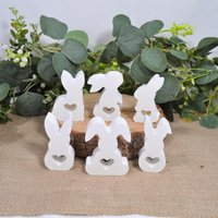 Hasen, Hase Mit Herz, Dekoration, Ostern Hasen, Hase Mit Herz, Dekoration, Ostern von hausgemachtShop