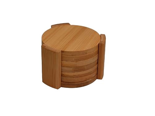 hausleben 12er Set Untersetzer rund | 11,5x11,5x7cm | Natur | Bambus | umweltfreundlich | Tisch | Deko | 2X 6 Untersetzer hausleben 12er Set Untersetzer rund | 11,5x11,5x7cm | Natur | Bambus | umweltfreundlich | Tisch | Deko | 2X 6 Untersetzer von hausleben