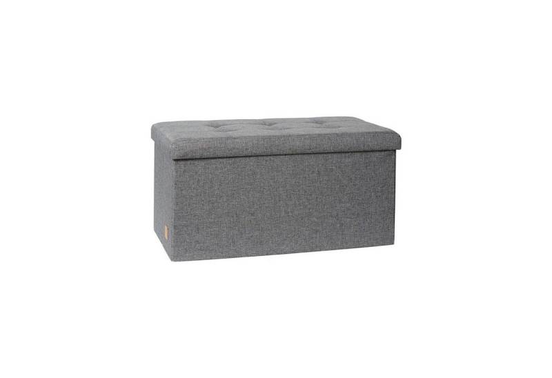hausleben Aufbewahrungsbox Faltbare Sitztruhe mit Stauraum (1 St), Maximale Belastung 150 kg, Verstärkter Holzrahmen von hausleben