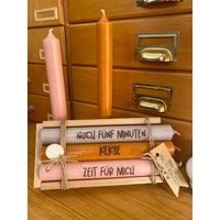 Nimm Dir Was Du Brauchst Lange Kerzen Kekse - Zeit Für Mich Noch 5 Minuten/Geschenkset Kerzenset Nimm Dir Was Du Brauchst Lange Kerzen Kekse - Zeit Für Mich Noch 5 Minuten/Geschenkset Kerzenset von havelmade
