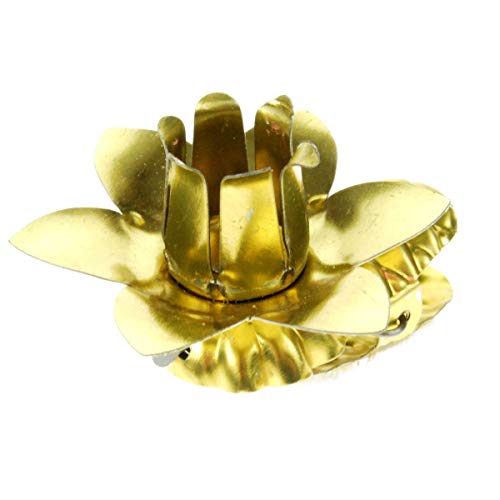 hdg Baumkerzenhalter Blume 8 Clips Gold für Baumkerzen von hdg