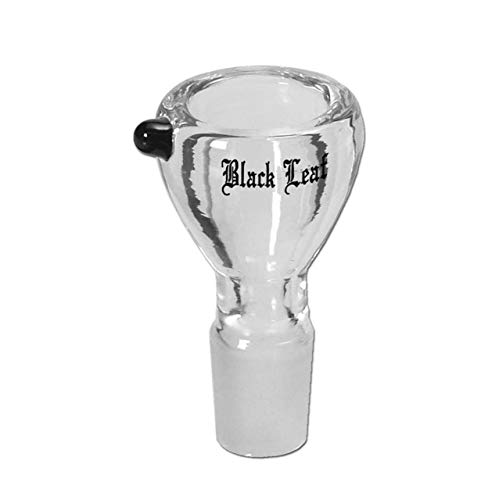 Black Leaf Großer Glas Bongkopf 18,8 - Head&Nature Bong-Kollektion von head and nature