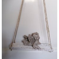 Fensterschaukel Rohling Geweisst Altholz von heartmadebysteph