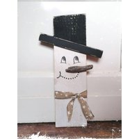 Süsser Schneemann Holz Süsser Schneemann Holz von heartmadebysteph