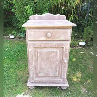 Vintage Schränkchen Im Shabby Look Chic Möbel, Einzigartiger Schrank, Restaurierte Kommode, Handgemachte Unikate von heartmadebysteph