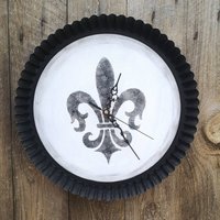 Wanduhr Selfmade Küchenuhr Vintage Shabby Chic von heartmadebysteph