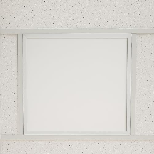heatness - Rasterdeckenheizung 62x62 cm mit Einlegerahmen – Infrarotheizung für Odenwalddecken – energieeffiziente Deckenheizung für Büro, Praxis & Wohnräume von heatness