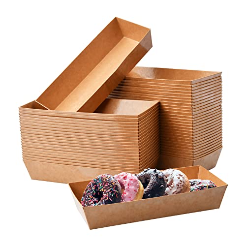 50 Stück Einweggeschirr Snackschalen aus Papier, Essenstablett Servierschale aus Kraftpapier für Partys, Wasserdicht Pappschalen Braun, Fingerfood Schälchen für Salat Sushi Pommes (13,8 x 7 x 3,5 cm) 50 Stück Einweggeschirr Snackschalen aus Papier, Essenstablett Servierschale aus Kraftpapier für Partys, Wasserdicht Pappschalen Braun, Fingerfood Schälchen für Salat Sushi Pommes (13,8 x 7 x 3,5 cm) von heavenlife