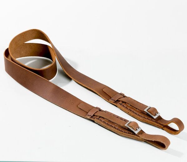 hecho. Kameragurt aus Pull-Up Leder | Handmade & Fair von hecho.