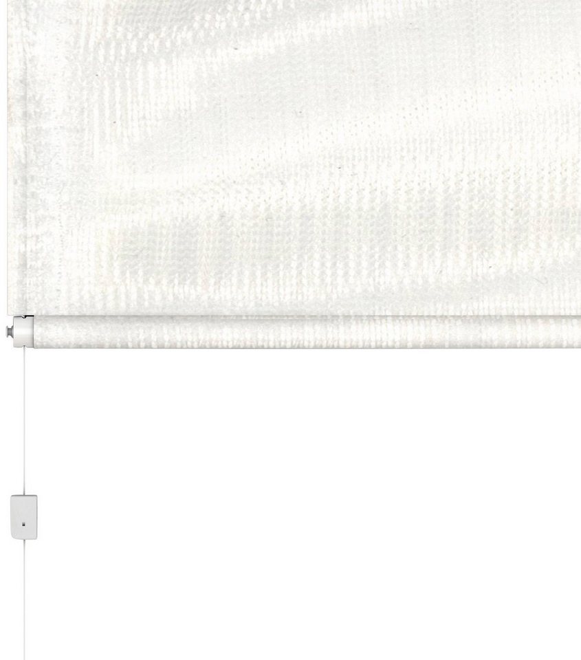 Insektenschutzrollo für Dachfenster, BASIC, hecht international, transparent, verschraubt, weiß/weiß, BxH: 110x160 cm von hecht international
