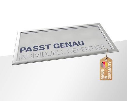 Kellerschachtabdeckung Lichtschachtabdeckung nach Maß - Profiqualität, Made in Germany, robuste Aluminium-Profile, V2A Edelstahl-Gewebe, kratzfeste Oberfläche (Silber/Alu, 120 x 70 cm) von hecht international