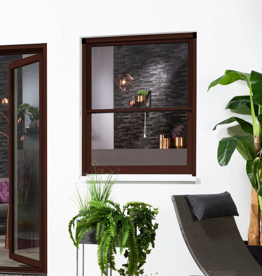 hecht international Insektenschutz-Fensterrahmen SMART, 80x160 cm, kürzbar von hecht international
